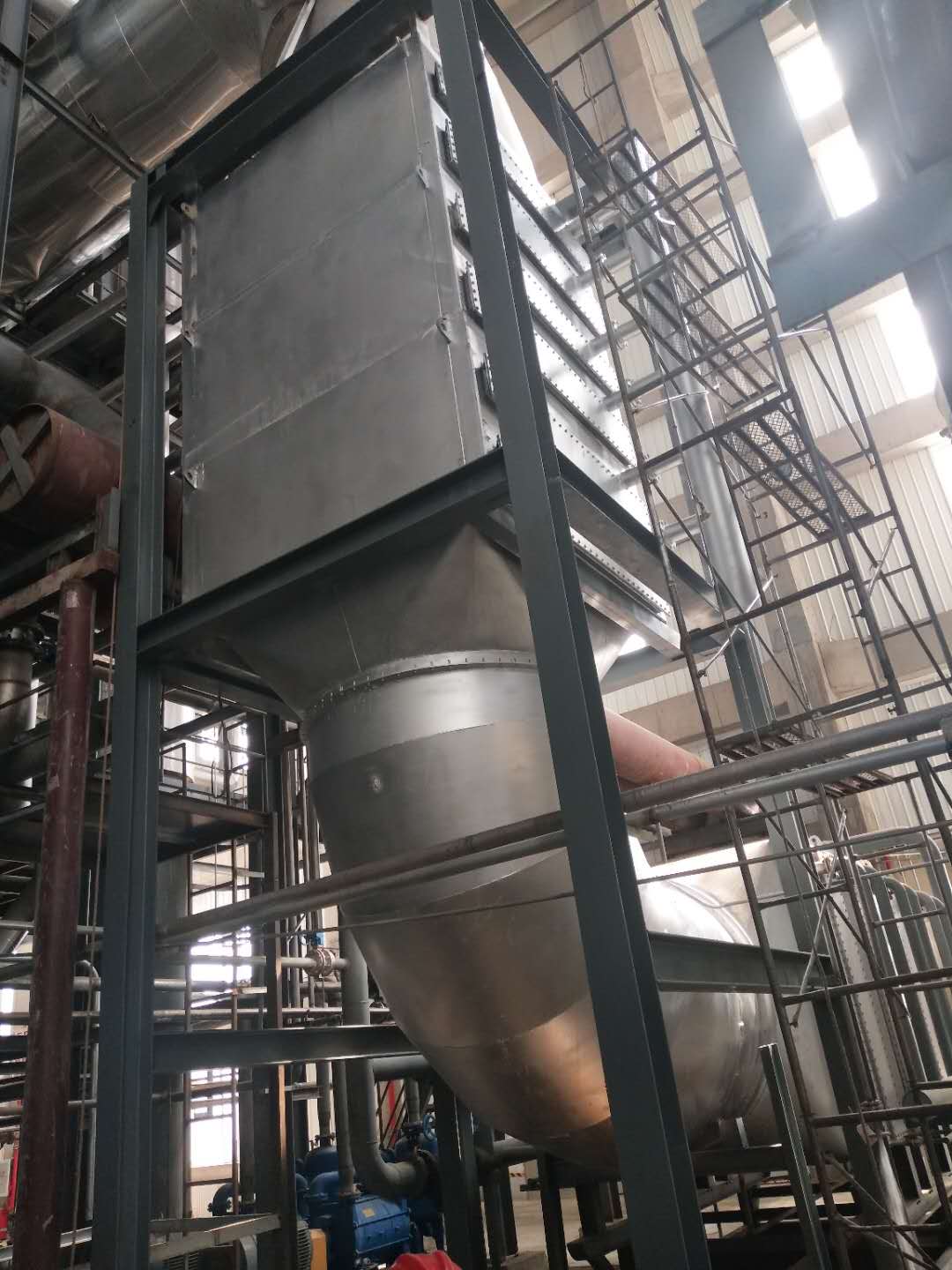 內蒙古某淀粉高溫尾氣降溫工程